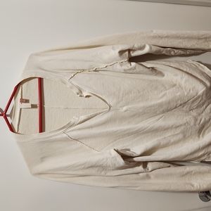 Anthropologie Cream sweater medium